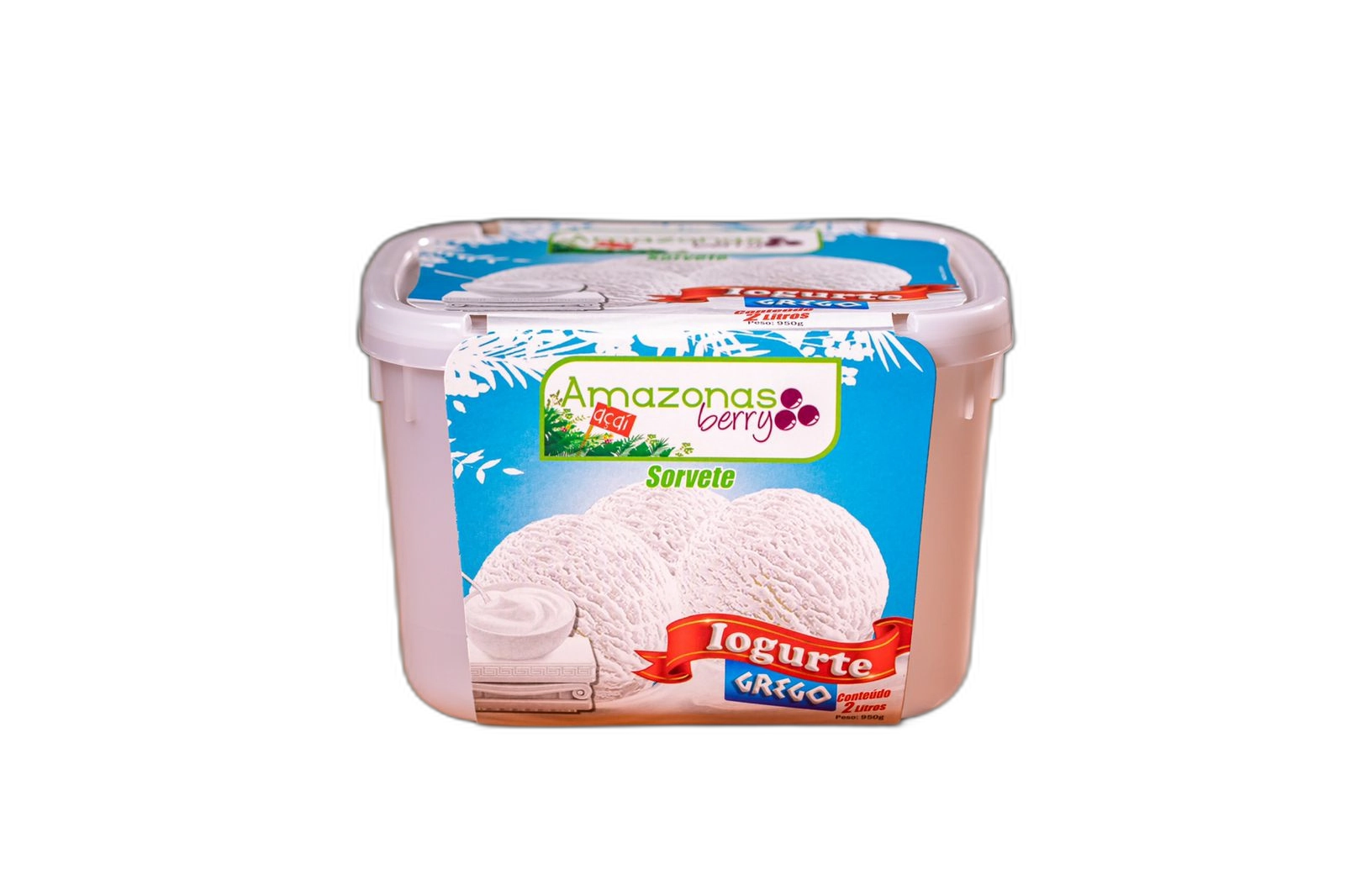Creme Iogurte Amazonas Berry 1l