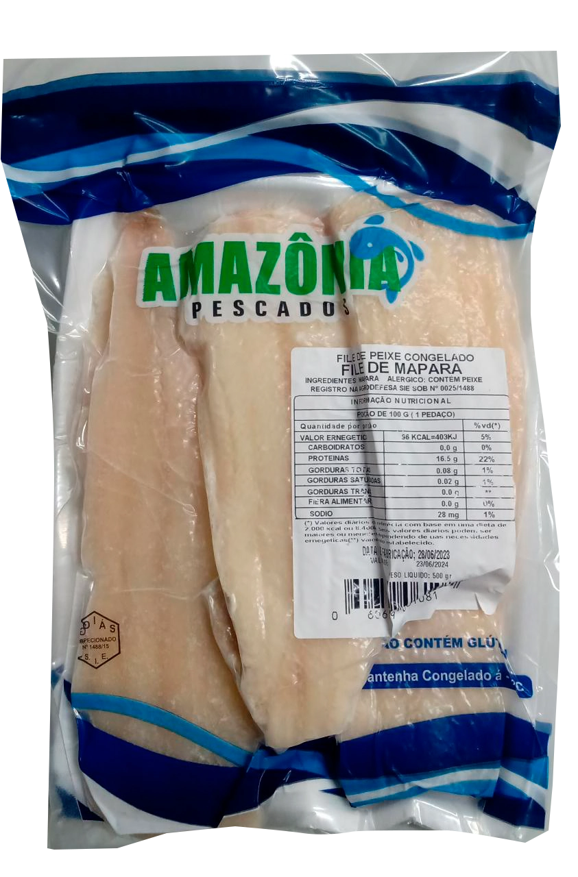 Peixe Amazonia Pesc File Mapara 500g