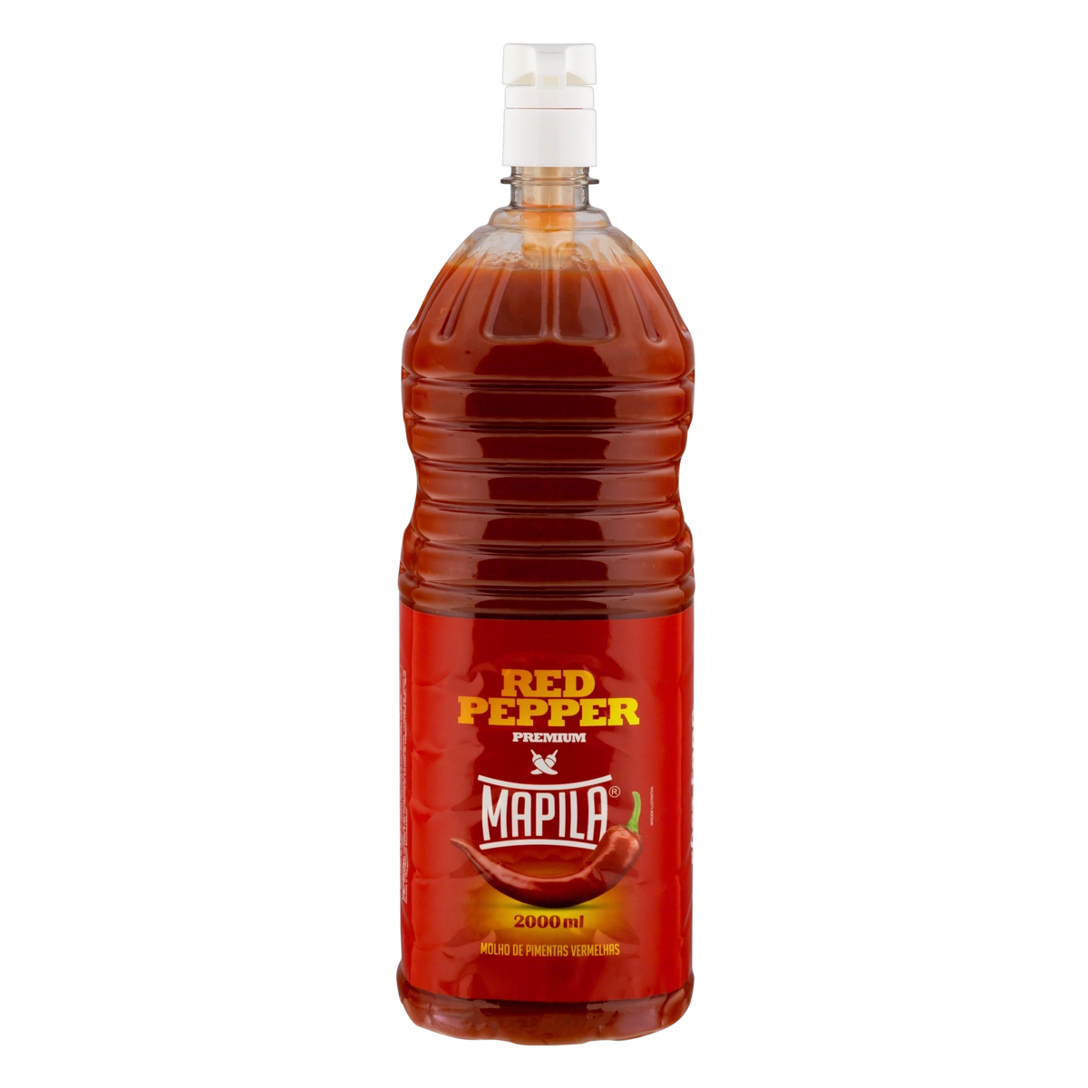 Molho De Pimenta Vermelha Premium Mapila Garrafa 2000ml