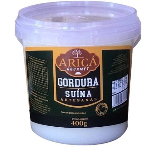 Banha Suina Arica Gourmet 400g