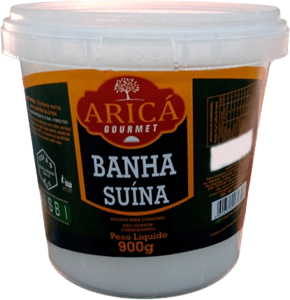 Banha Arica Suina 900g