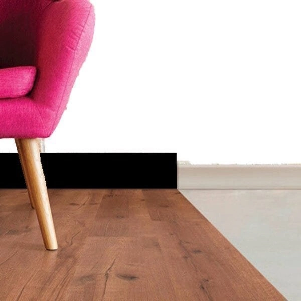 Rodapé De Mdf 10cmx15mmx2,40m Guarnição Lisa 1001