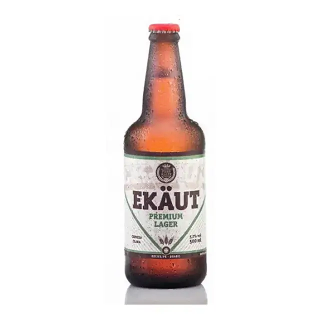 Cerveja Ekaut Preium Lager Gf 500ml
