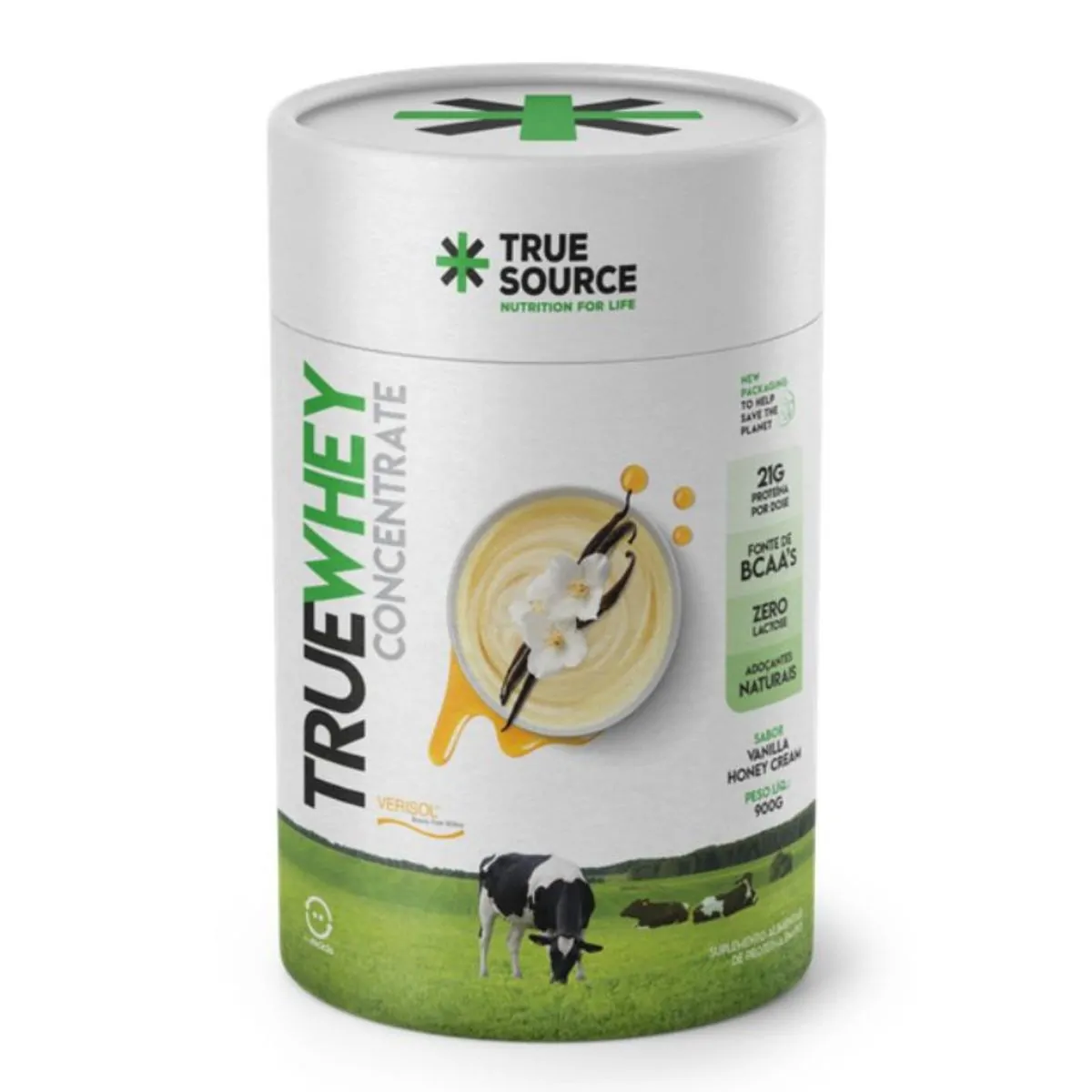 True Concentrate Vanilla Cream Honey 900g True Source