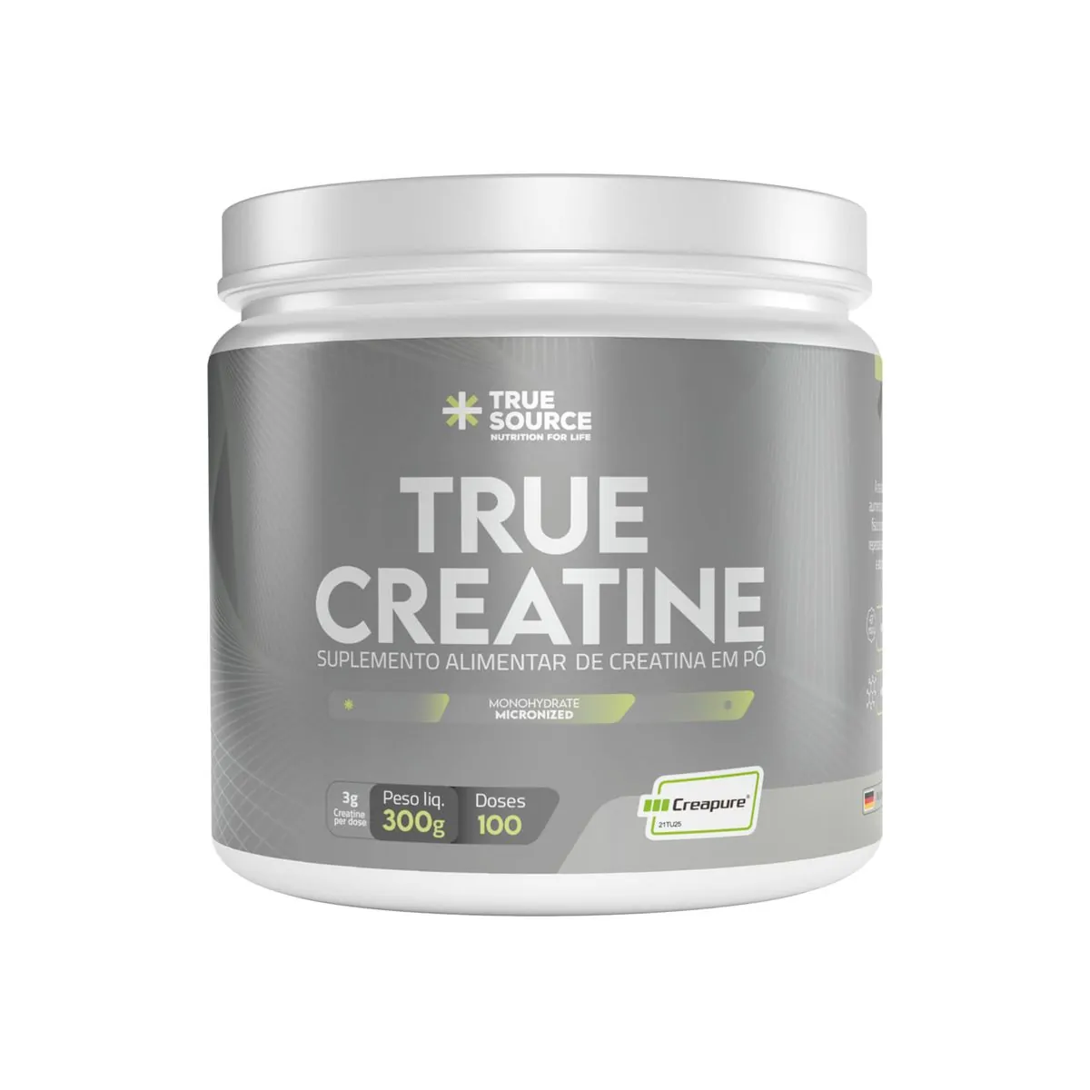 True Creatine Monohydrate Creapure 300g True Source