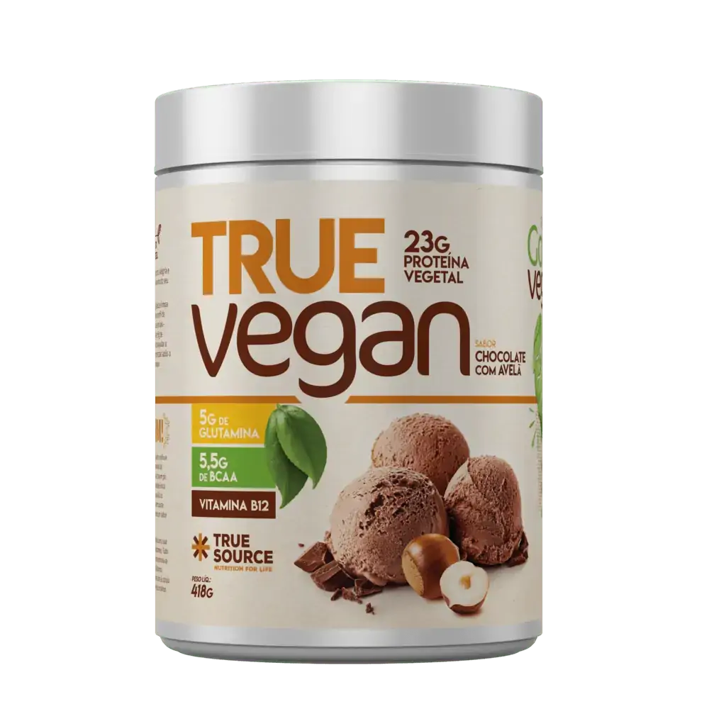 Proteina Vegan Choc C/avela True 418g