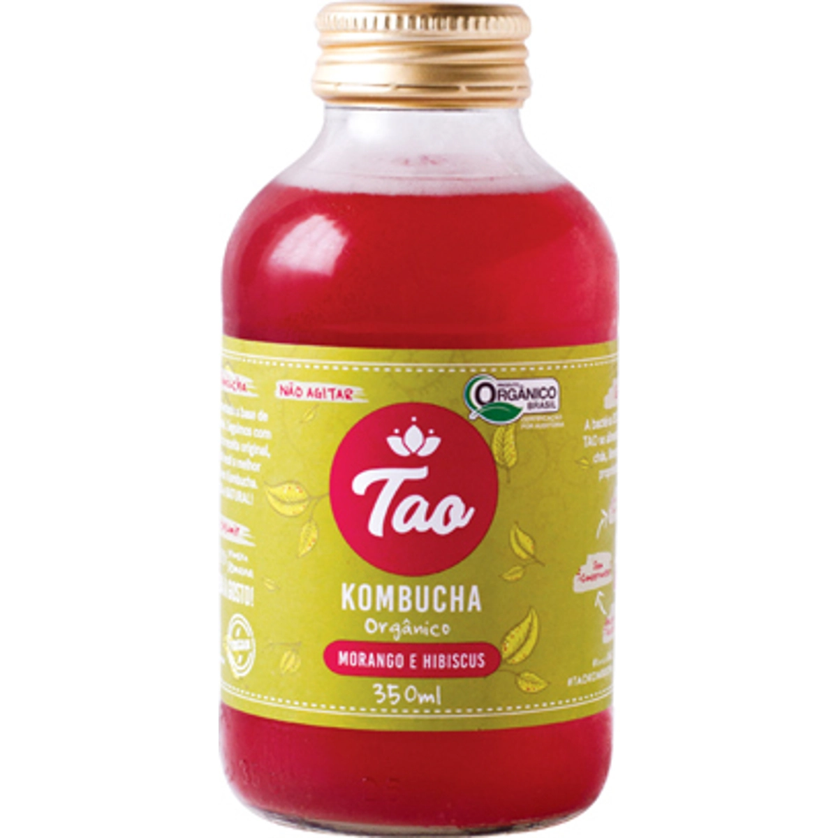 Kombucha Morango E Hibisco Tao 300ml