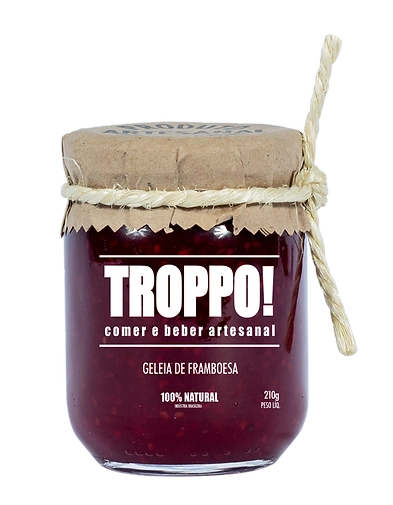 Geléia De Framboesa Troppo 210 G