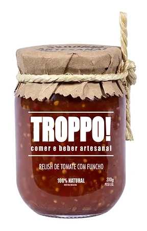 Relish De Tomate Com Funcho Troppo Vd 310 G