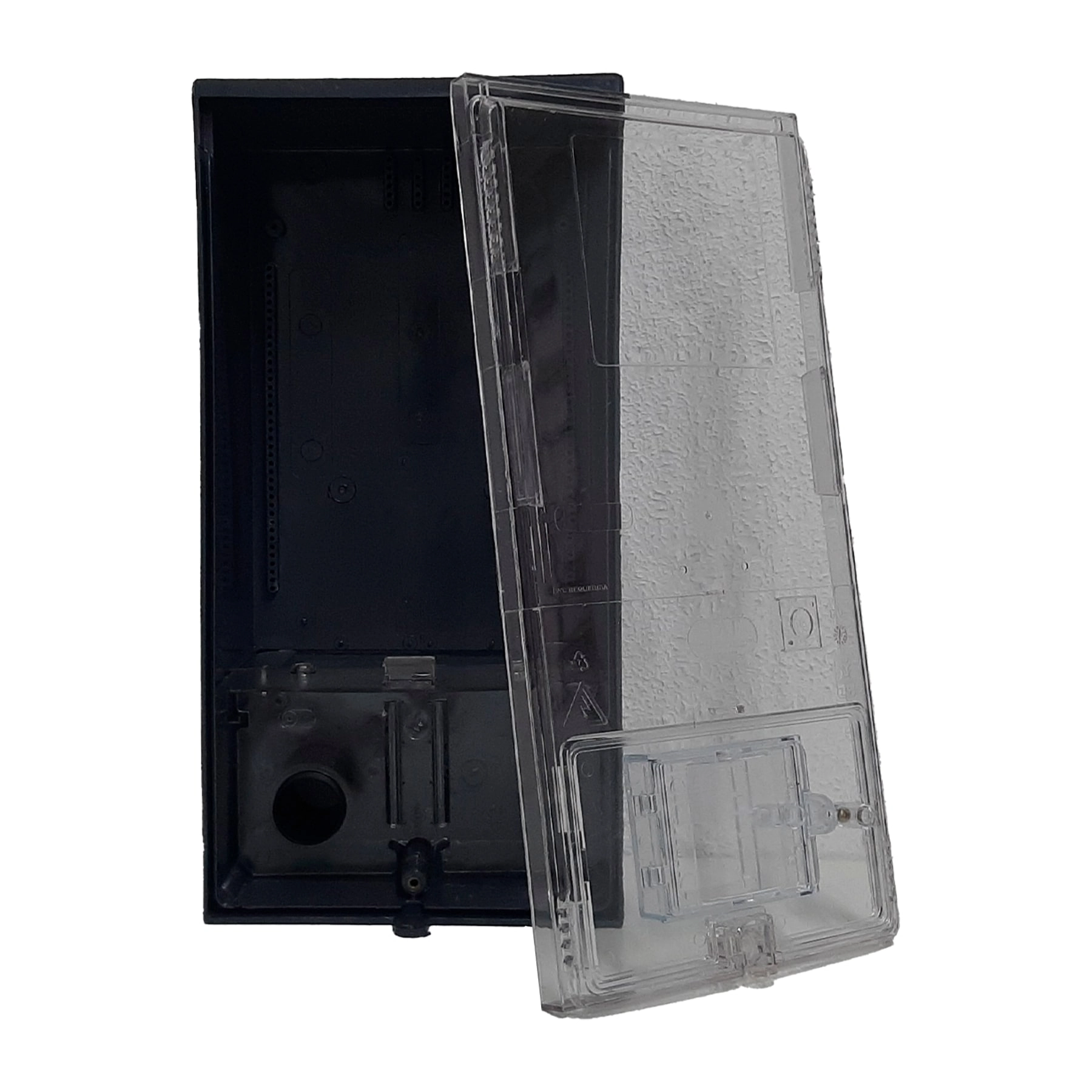 Caixa de Medição Bifásico sem Disjuntor Retangular 1 Medidor Lateral EDP/BAND 52x26 RCY