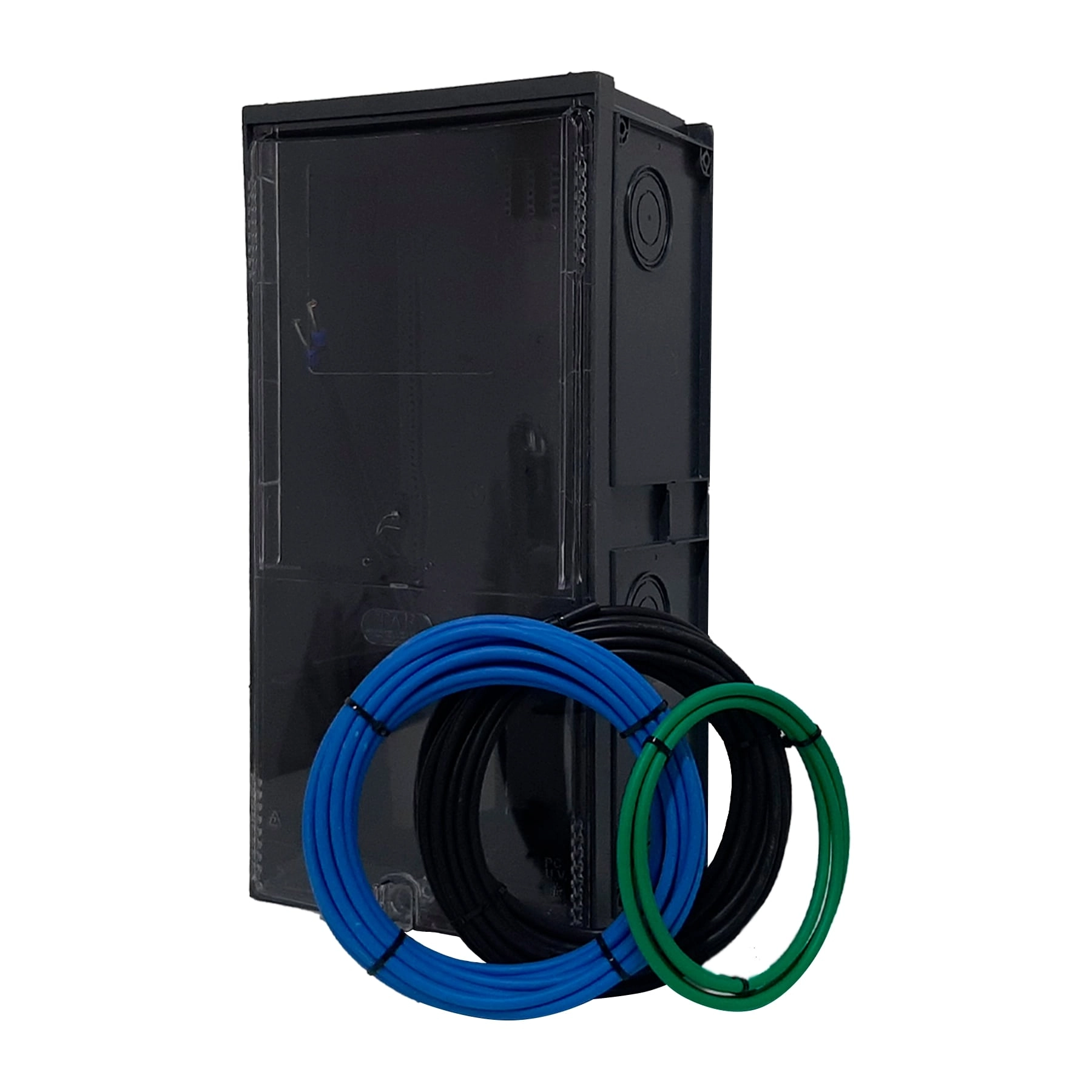 Caixa de Medição Bifásico com Disjuntor Retangular 1 Medidor Frontal CPFL 52x26 RCY