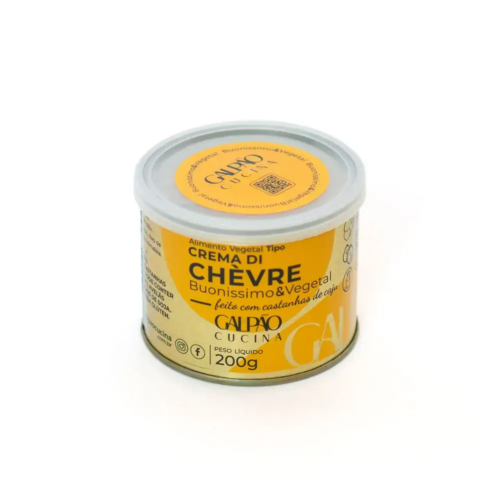 Alimento Vegetal Sabor Crema Di Chevre Galpao Cucina 200g