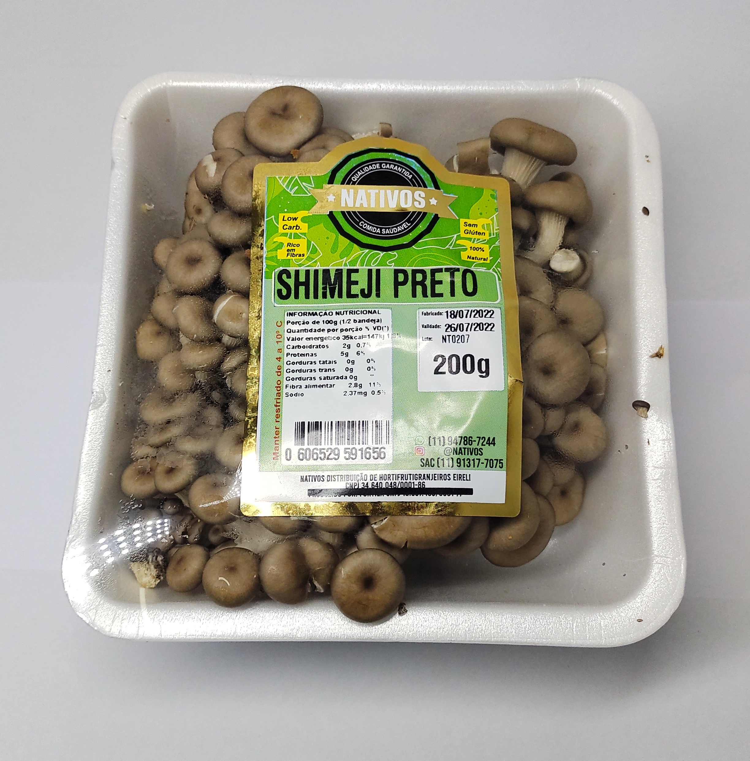 Shimeji Preto Nativos 200g