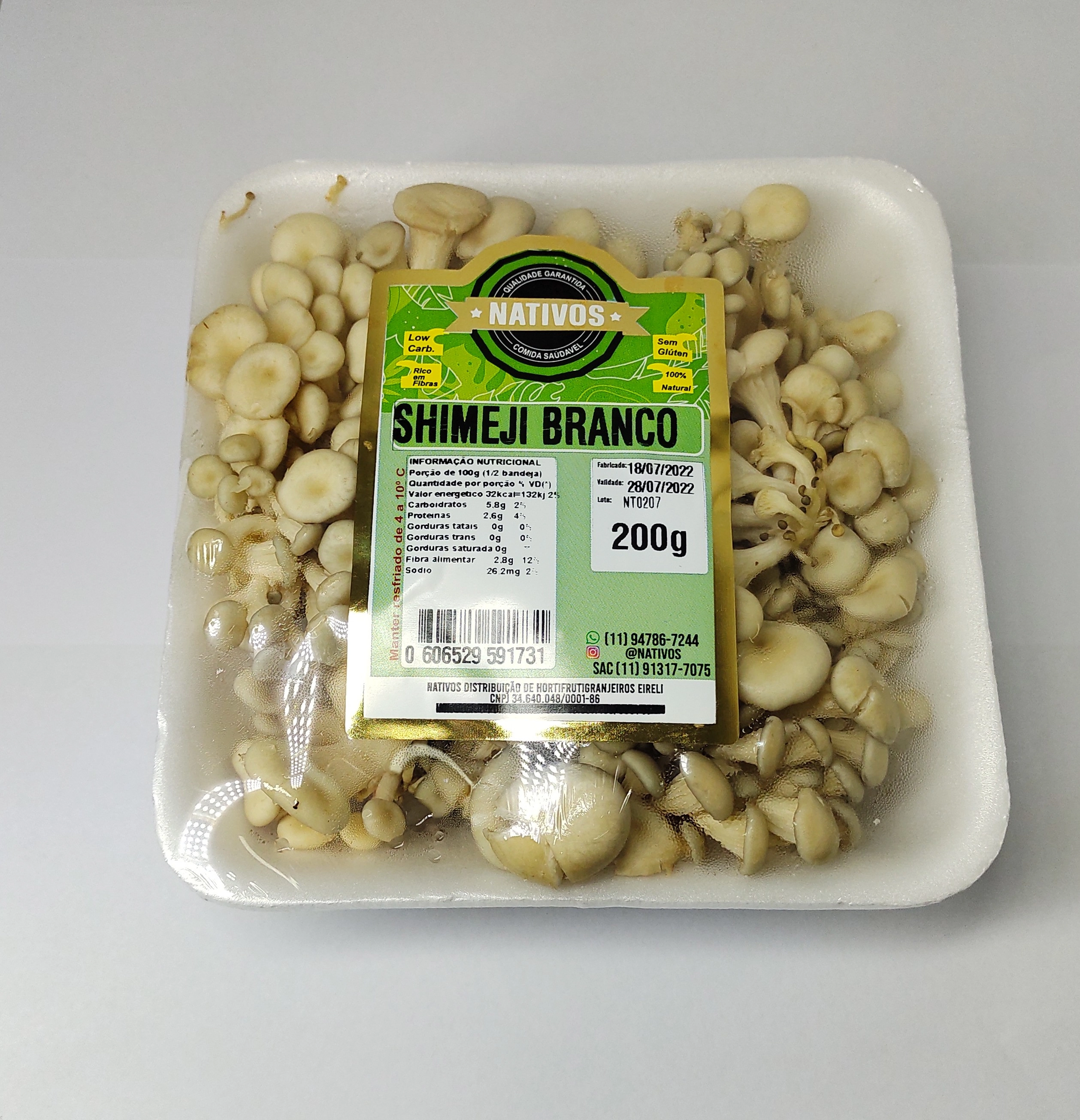 Shimeji Branco Nativos 200g
