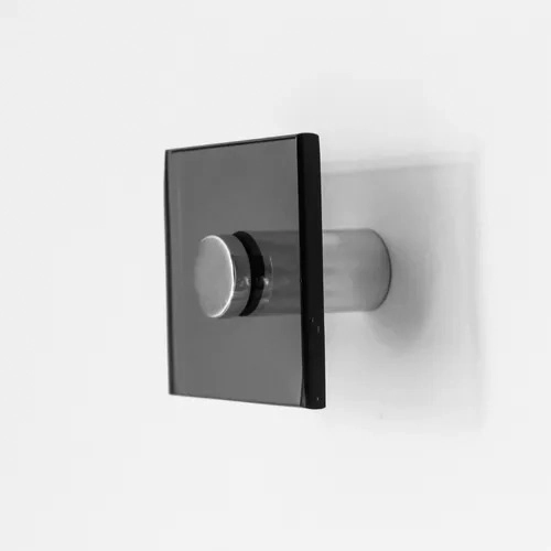 Cabide P/ Banheiro 8x8cm - 8mm - Fume
