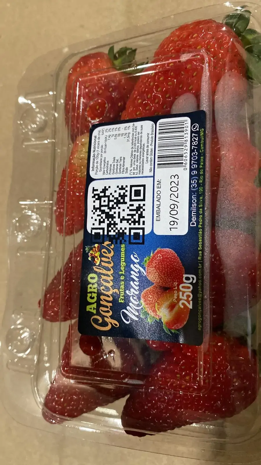 Morango Bdj 250g