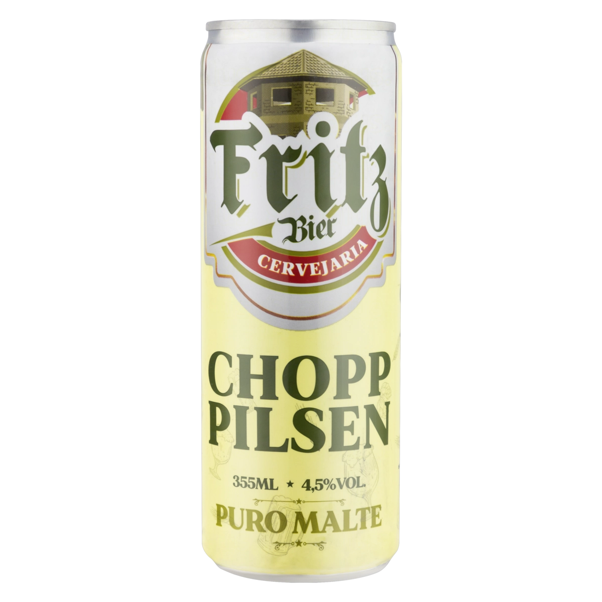 Chopp Pilsen Puro Malte Unsa Bier Lata 355ml