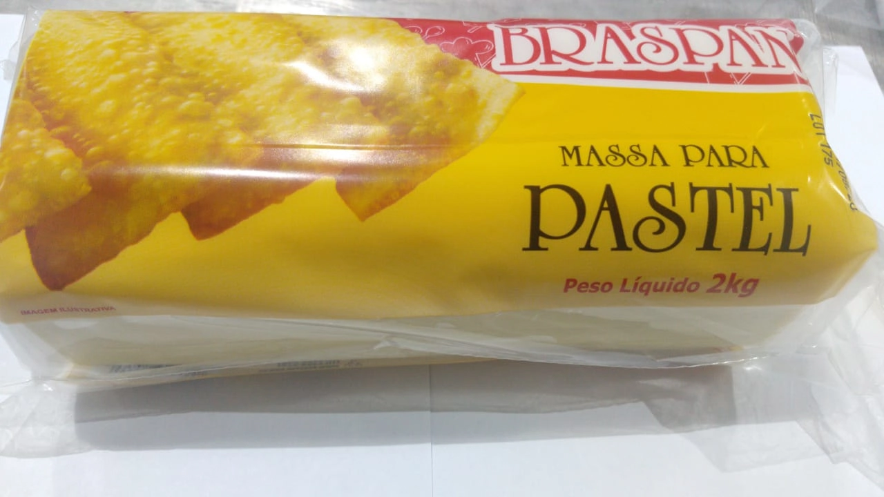 Massa Pastel Braspan Rolo 2kg