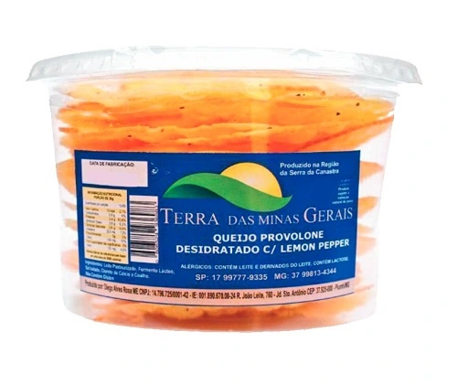 Queijo Provolone Desidratado Lemon Pepper 120g
