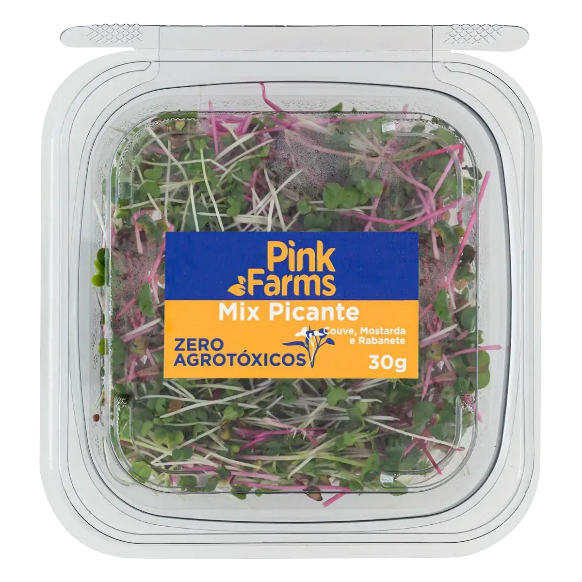 Broto Picante (Couve-Mostarda-Rabanete) Pink Farms 30g