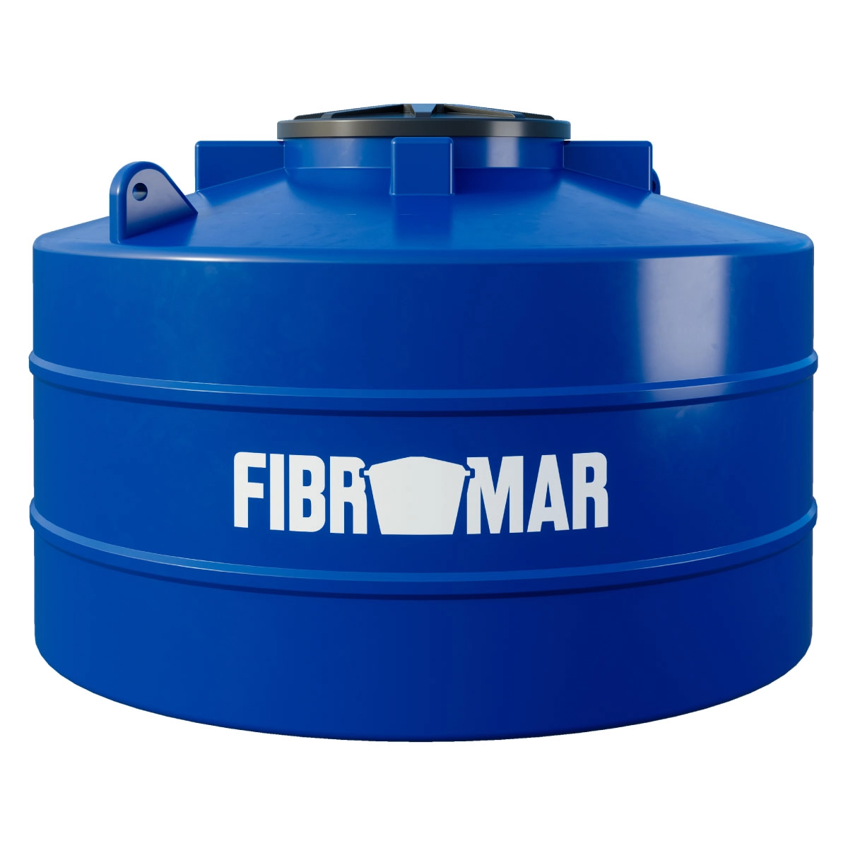 Tanque 2.500 Litros Azul Polietileno Fibromar