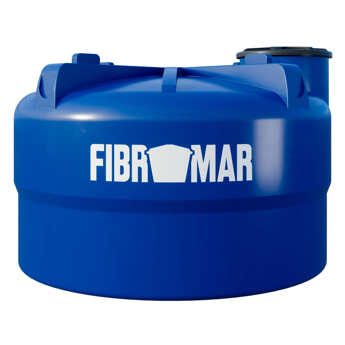 Caixa d Água Tanque 5.000L Azul Fibromar