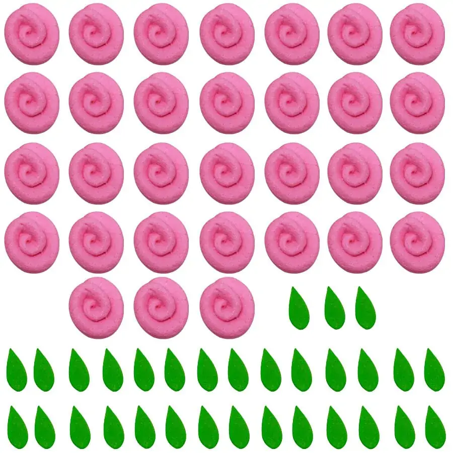 Conf Acucar Rosas Mini Rosa D09 Abelha Conf