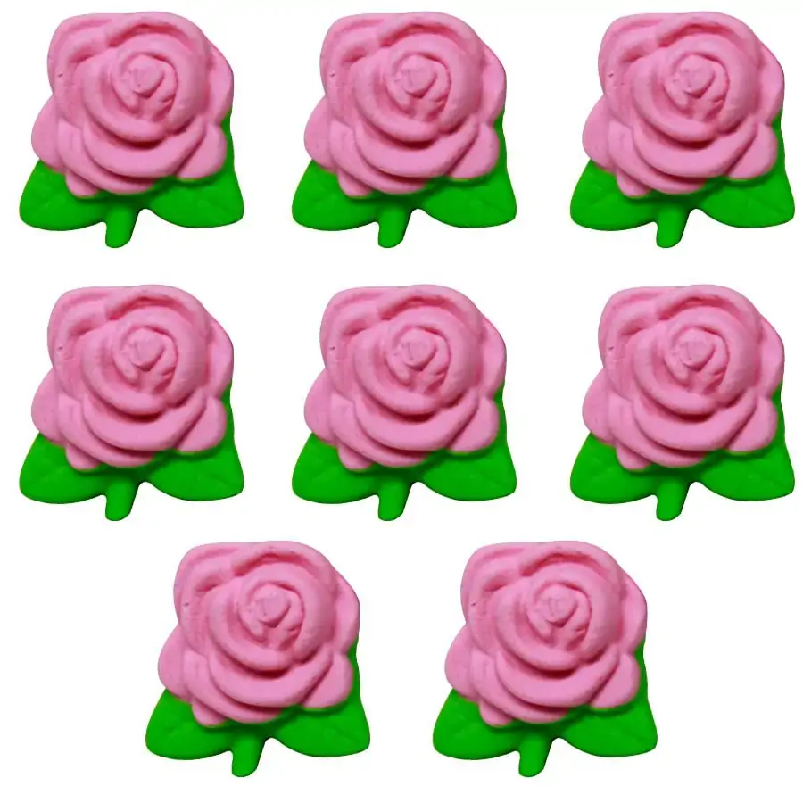 Conf Acucar Rosas Peq Rosa D10 Abelha Conf