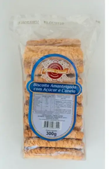 Biscoito Amanteigado Acucar/canela Reserva Colonial 300g