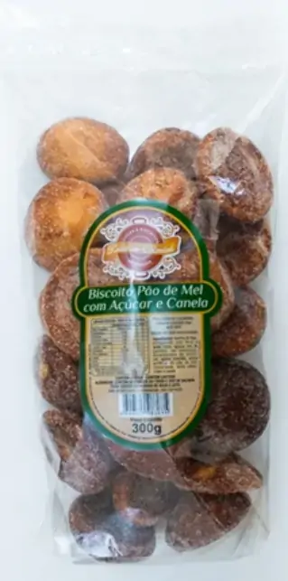 Biscoito Pao De Mel Acucar/canela Reserva Colonial 300g