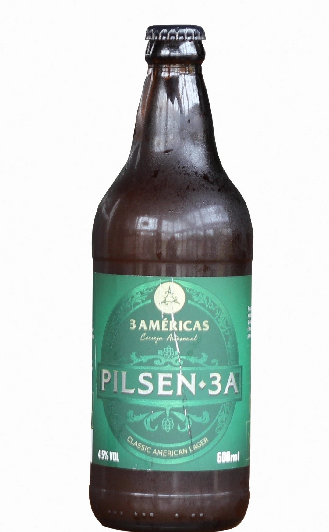 Cerveja 3 Americas 600ml Pilsen