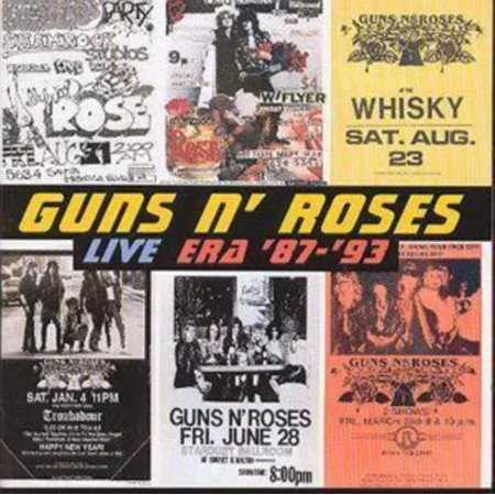 Cd Guns N Roses Live Era 87 93