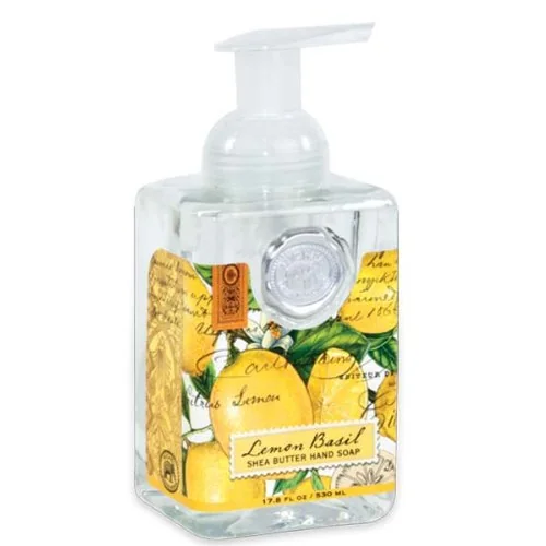 Michel Design Works Lemon Basil Foaming Soap, 17.80 Fluid Ounce