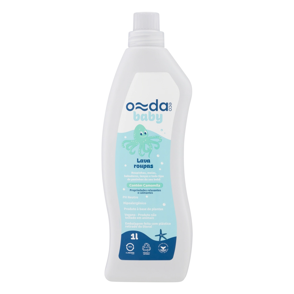 Lava Roupas Líquido Concentrado Camomila Onda Eco Baby Frasco 1l