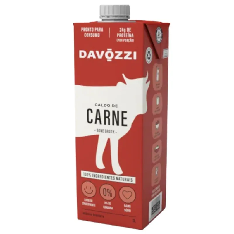 Caldo de Carne Davozzi Caixa 1L