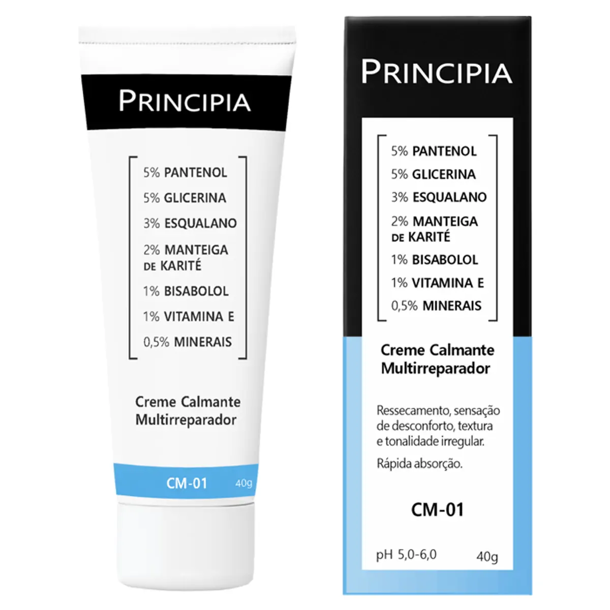 Creme Multirreparador Cm 01 Principia Caixa 40g