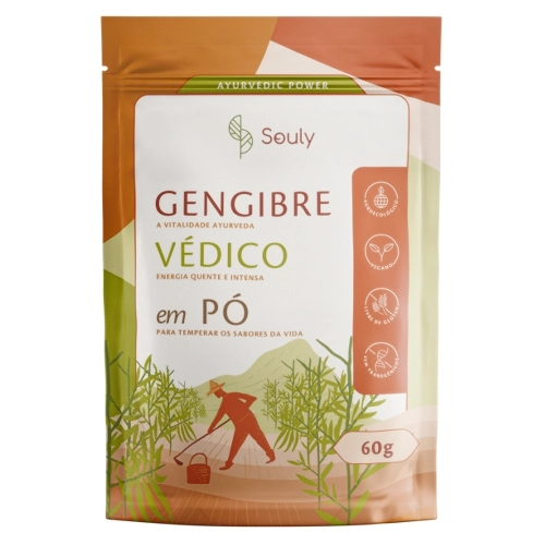 Gengibre Em Po Vedico 60g