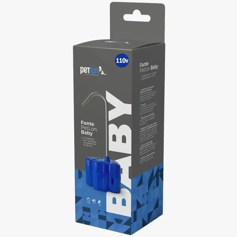Fonte Bebedouro Baby Azul Petlon 110v