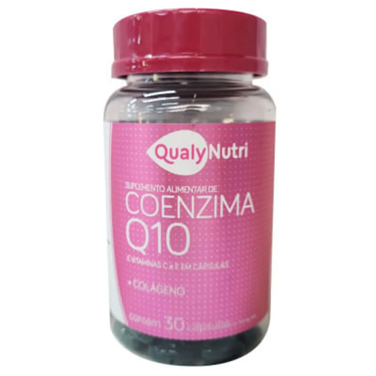 Coenzima Q10 Vitaminas +Colágeno Qualy Nutri c/30 Cápsulas