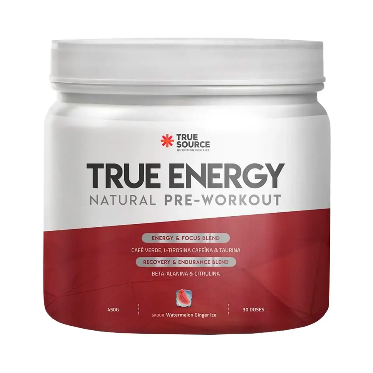 True Energy Watermelon Ginger Ice True Source 450g