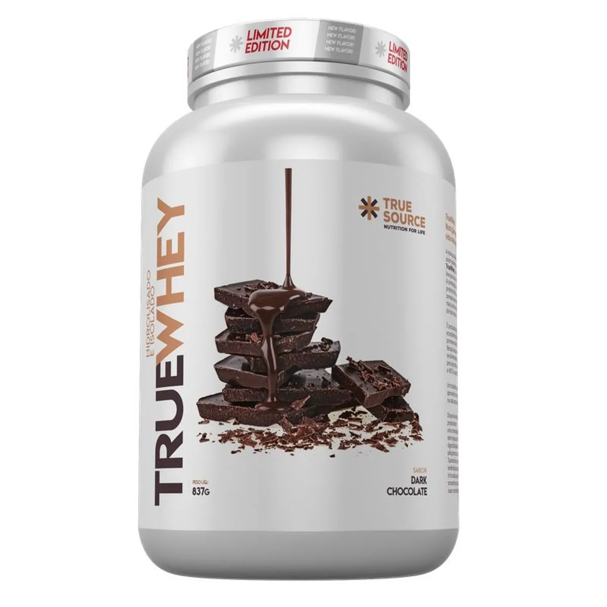 True Whey Isolado Dark Chocolate 837 Gr