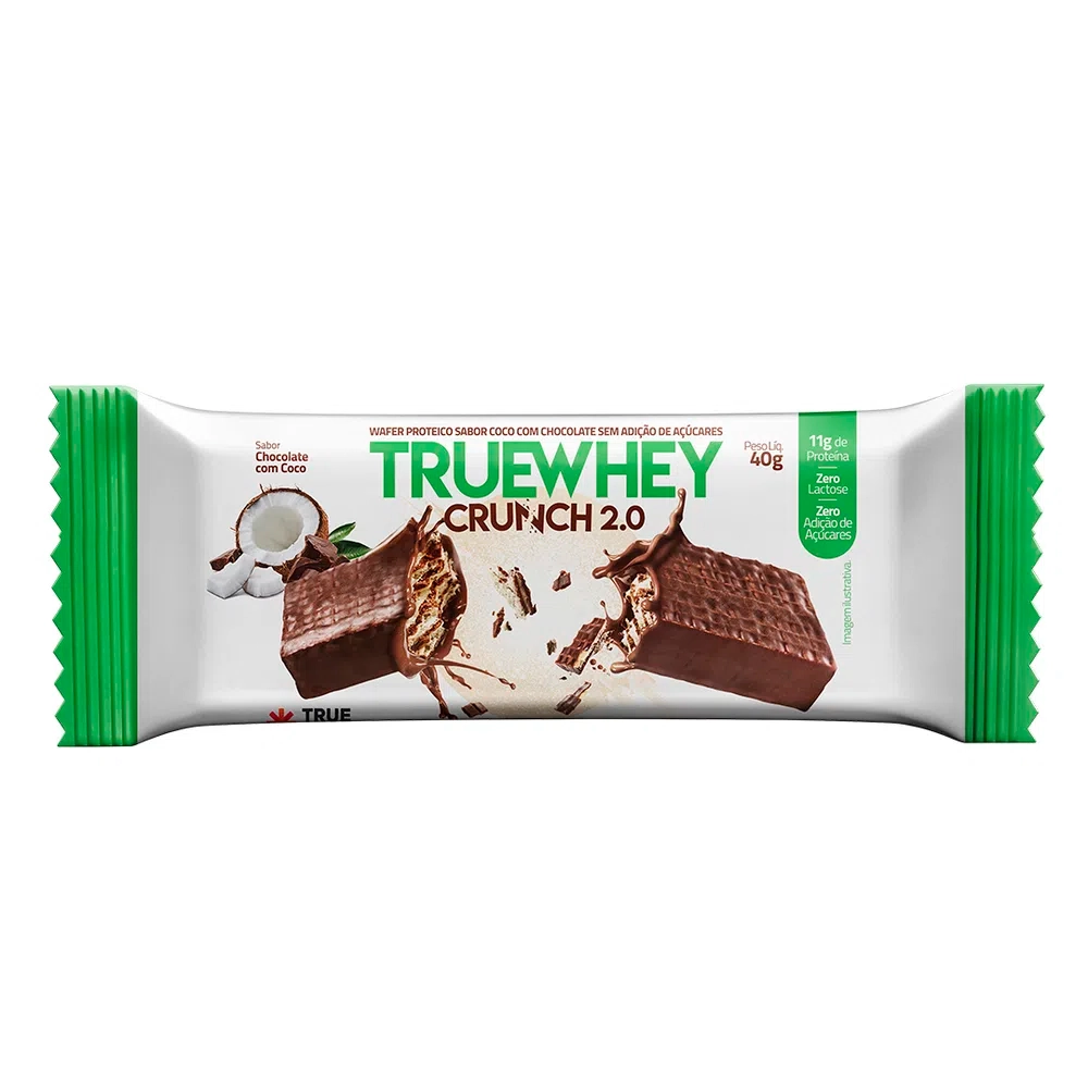 Wafer Whey Crunch Coco C/choc True 40g