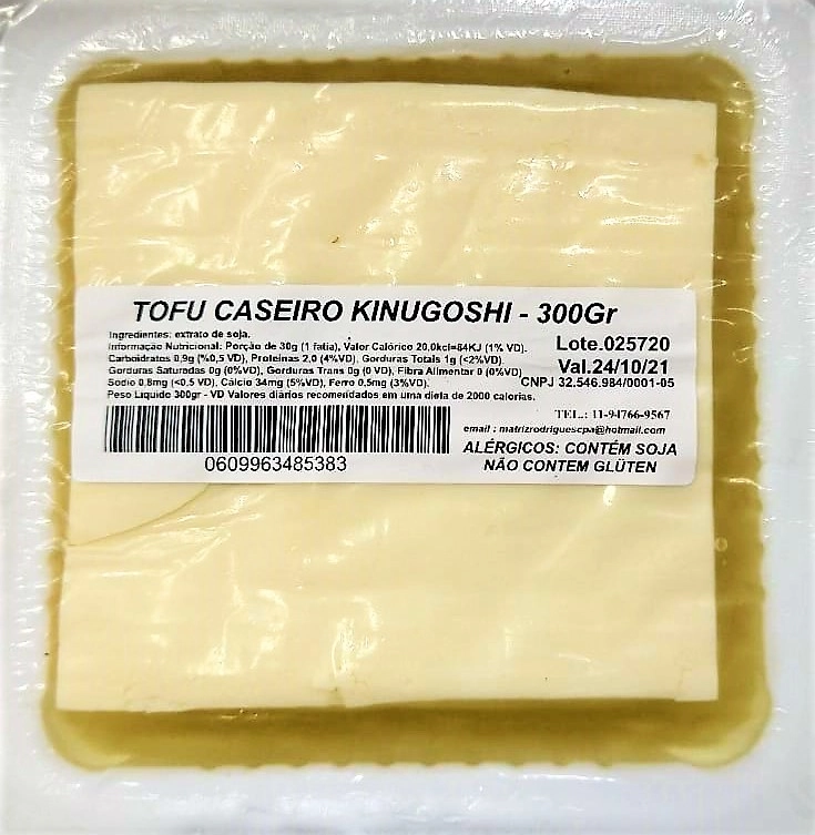Tofu Caseiro Kinugoshi Goro 300 Gr