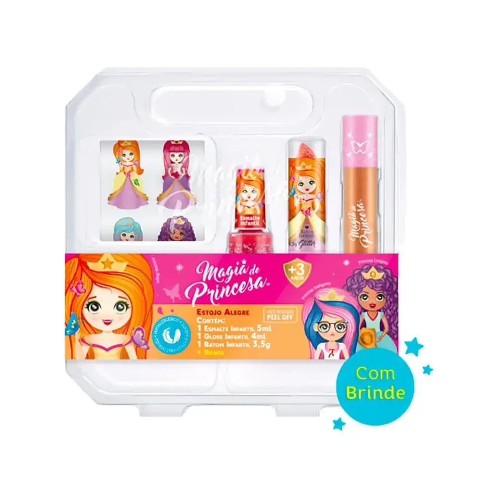 Estojo Magia De Princesa Alegre Sellus