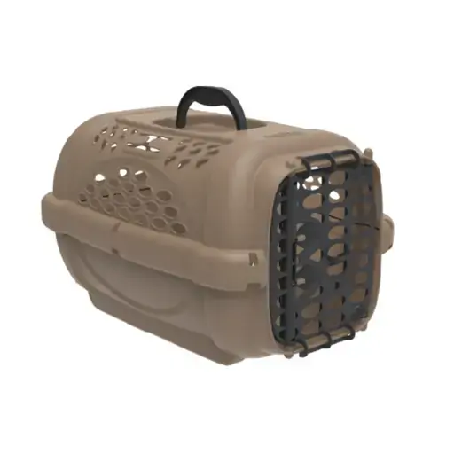 Caixa De Transporte Panther Gold Nâ 4 Preto Sem Pote Plast Pet