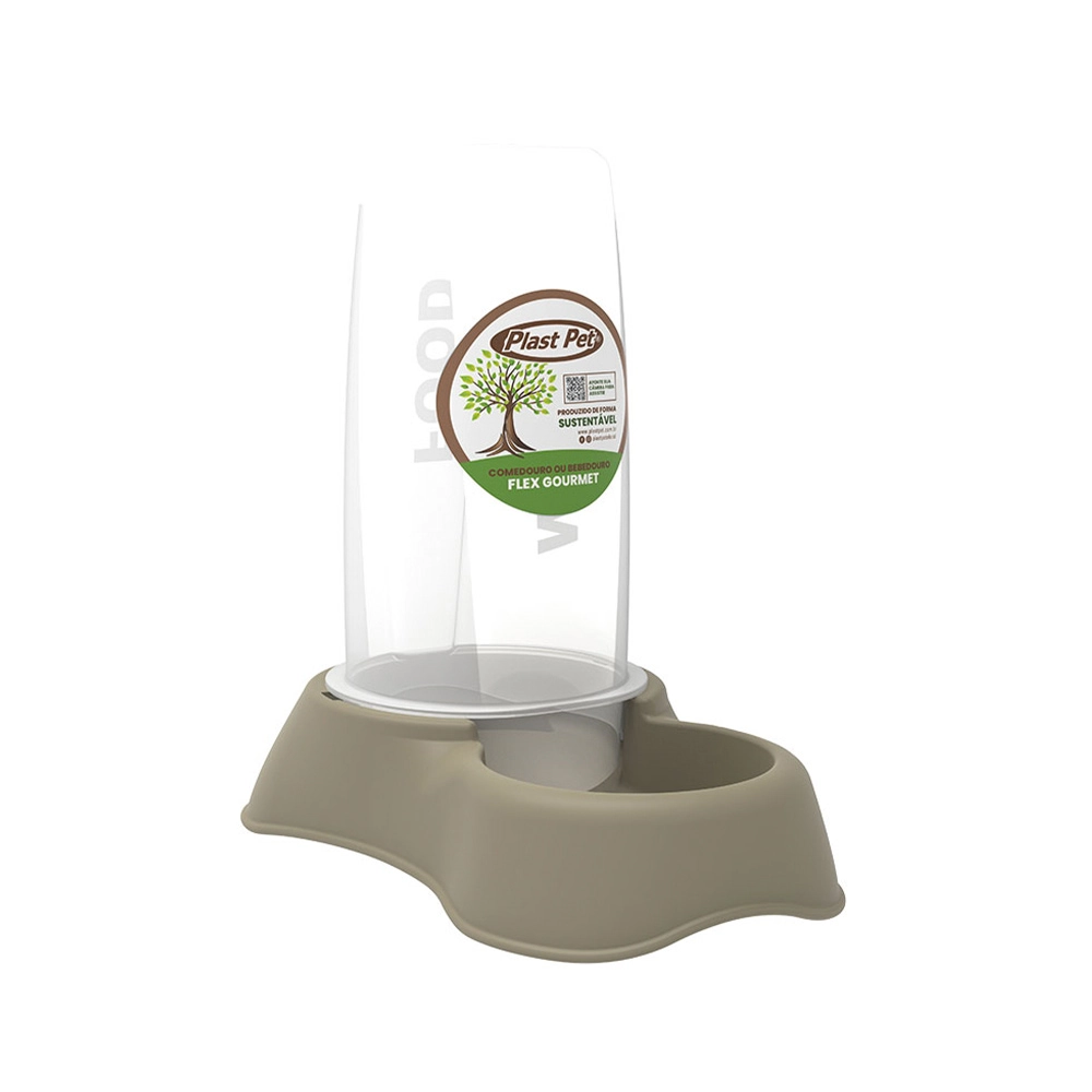 Bebedouro E Comedouro Gourmet Eco 3000 Gold