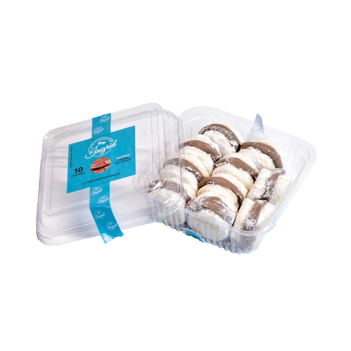 Bem Casado Da Ingrid Receheio Doce De Leite 148g