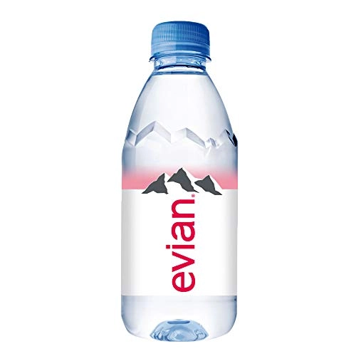 Água Mineral Evian Sem Gás Garrafa 330ml