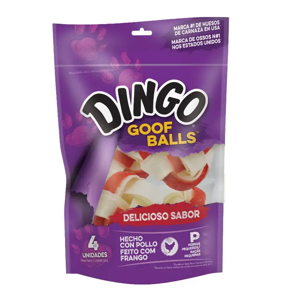 Dingo Goof Balls C/ 04 Unid