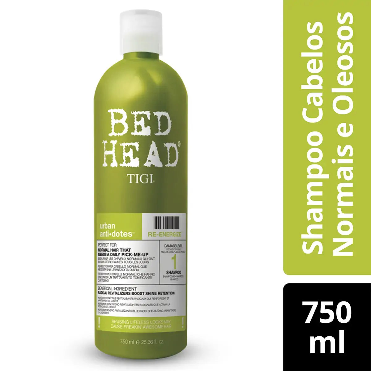 Tigi Bead Head Anti Dotes Re Energize Shampoo 2 Damage Level 1
